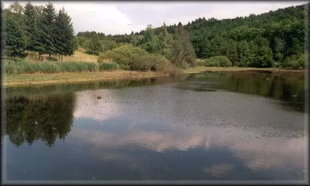 Il lago di Bernardo vicino a Großvillars